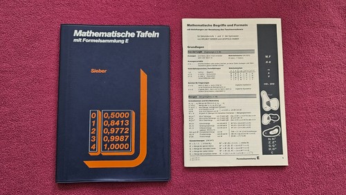 Mathematische tafeln mit - mathematische,