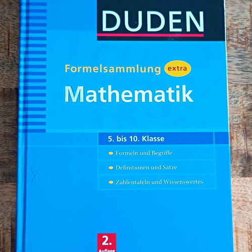 Duden formelsammlung extra - duden,