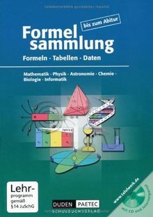 Formelsammlung bis zum abitur - formelsammlung,