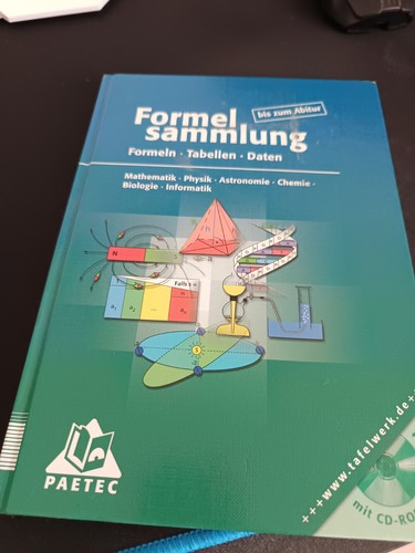Formelsammlung bis zum abitur - formelsammlung,