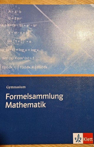 Klett formelsammlung - klett,