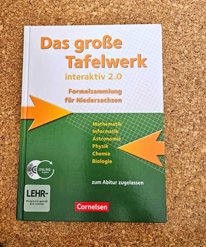 Cornelsen das große tafelwerk - das,