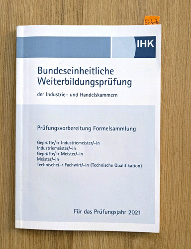 Ihk bundeseinheitliche - ihk,