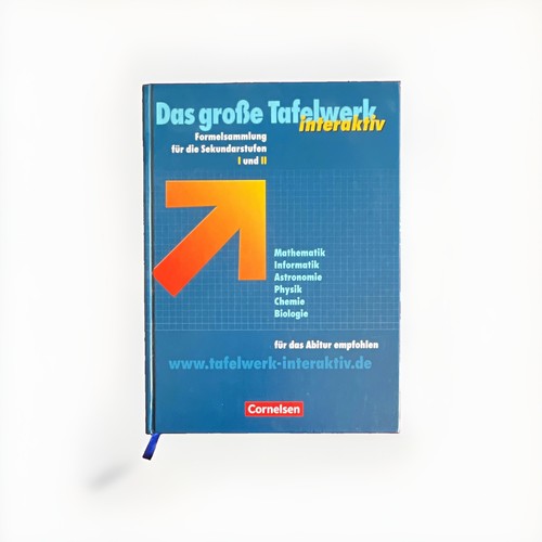Cornelsen das große tafelwerk - das,