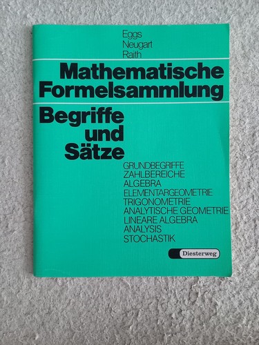 Mathematische formelsammlung - mathematische,
