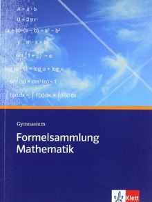 Formelsammlung mathematik - formelsammlung,