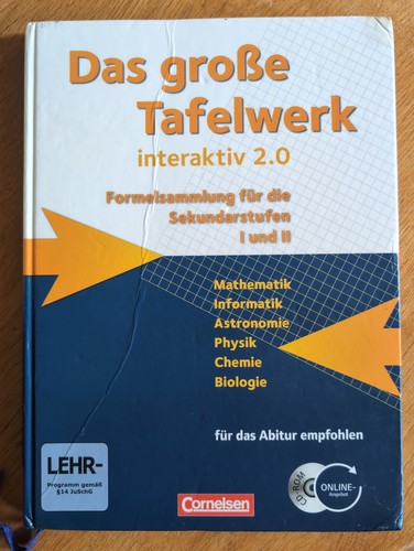 Das große tafelwerk - das,