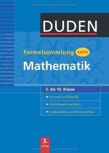 Duden formelsammlung extra - formelsammlung,