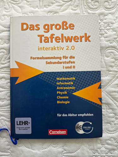 Cornelsen das große tafelwerk - cornelsen,