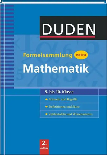 Duden formelsammlung extra - duden, –