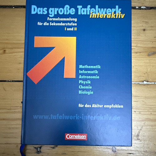 Cornelsen das große tafelwerk - cornelsen,