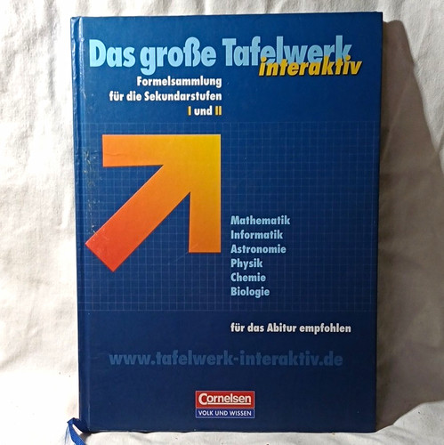 Cornelsen das große tafelwerk - große,