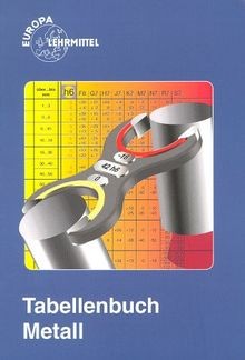 Tabellenbuch metall mit - tabellenbuch,