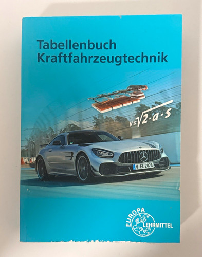 Europa lehrmittel tabellenbuch - europa-lehrmittel,