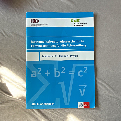 Klett formelsammlung abitur - klett,