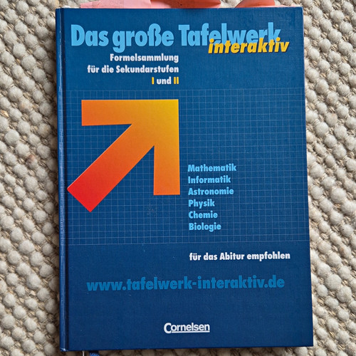 Cornelsen das große - cornelsen, tafelwerk