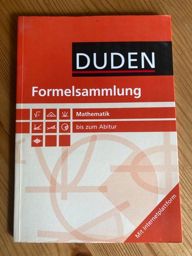 Duden formelsammlung - duden, *