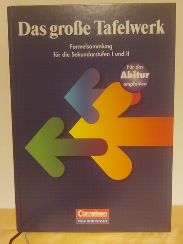 Das große tafelwerk - große,